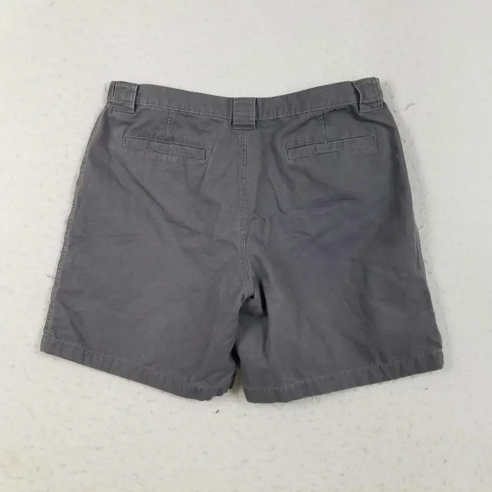 Savane Cargo Shorts Mens 38 Gray 100% Cotton Casual Outdoor‎ Pockets Classic